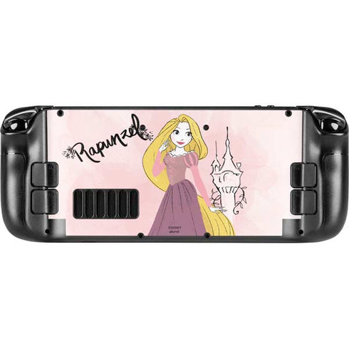 Disney Princess Rapunzel Art Steam Deck Handheld Gaming Computer Skin